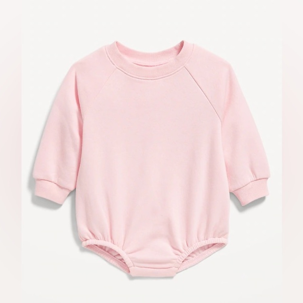 [Bundle 5/$20] Old Navy Long-Sleeve Fleece One-Piece Romper